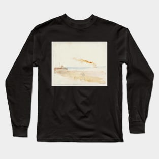 A Steamer off a Pier, Margate, 1843 Long Sleeve T-Shirt